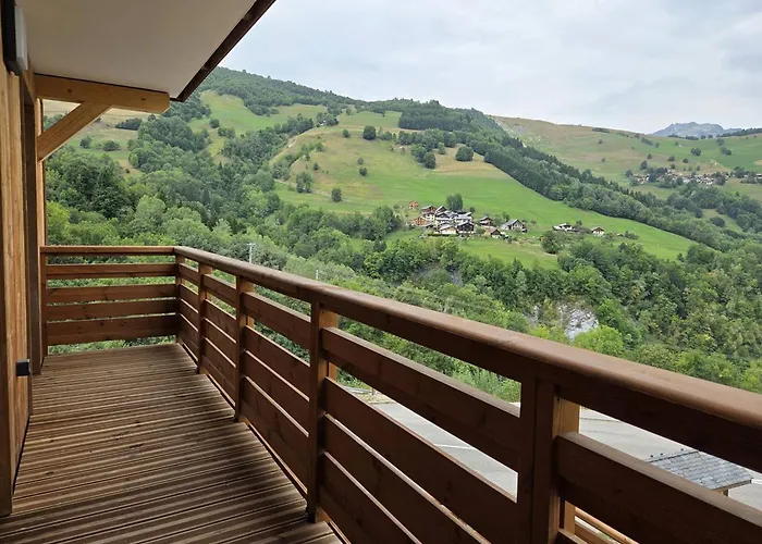 Apartment T2 Valmorel, Balcon, Parking Couvert - Fr-1-291-1033 Valmorel